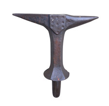 Großer 46cm Feld Steck Amboss 26,5kg wohl 1700-1800 Schmiede antik