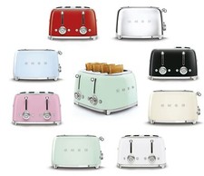 Toaster smeg schlitz - toaster, 4-schlitz-toaster