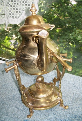 Teekanne messing 5liter - teekanne,