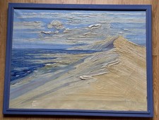 Impressionist Ölbild Dünen