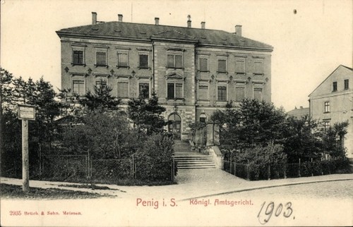 Penig sachsen königl - in, sachsen,