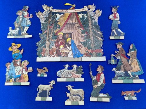 Krippenfiguren papier - krippenfiguren,