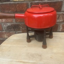 Vintage DANSK FONDUE SET in