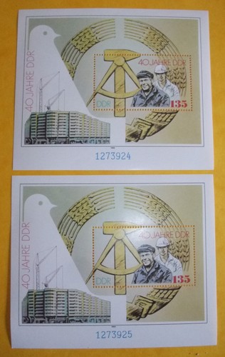 Stück ddr 1989 3283 - 2,