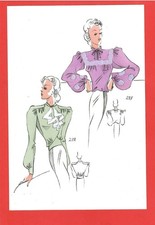2 Mode-Zeichnungen „Wiener