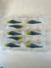 8 x Rozemeijer Strike Serie Mini Bauchspritzer - 9 cm Wild Char Farbköder