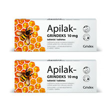 2 x APILAK Grindeks Biene Gelée royale 50 Tabletten