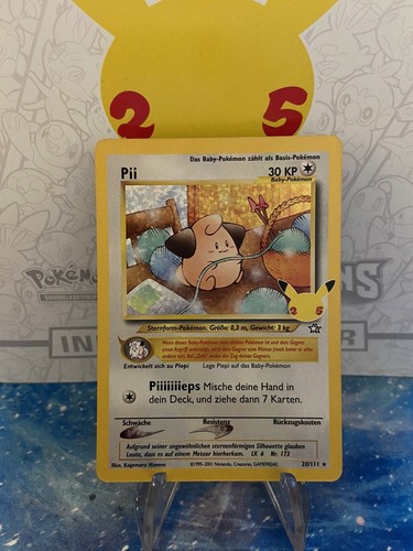 Pokemon pii 111 25th - pii, 20/111