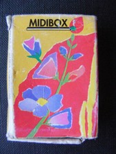 Streichholzschachtel Sammlung Streichhölzer Midibox Italmatch Blumen Kunst