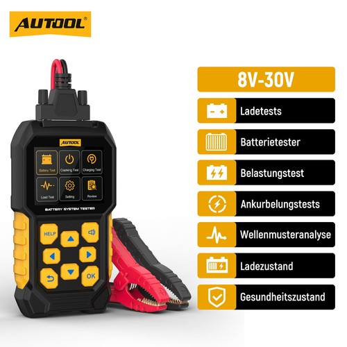Autobatterie tester 12v 24v - autobatterie,