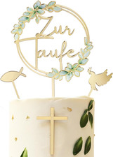 Torten Deko Taufe Cake Topper