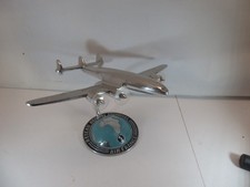 Reseau Aerien Mondial Air France Metallflugzeug Statue Trophäe Flugzeug