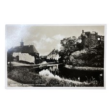 Postkarte krefeld linn - postkarte, ak