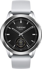 Xiaomi Watch S3 Sportuhr Fitnesstracker Smartwatch Android iOS, silber