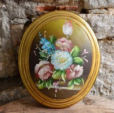 Deko wandbild oval - deko,