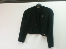 Schwarze trachten strickjacke - schwarze,