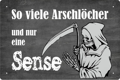 Blechschild viele - blechschild,