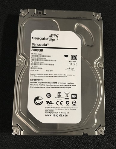 Seagate barracuda zoll 3tb - zoll,