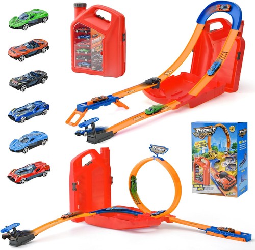 Autorennbahn für kinder auto - kinder,,