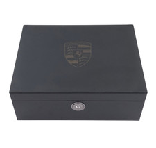 Porsche Carbon Leder Schlüssel Etui Original Key Box ohne Einlage