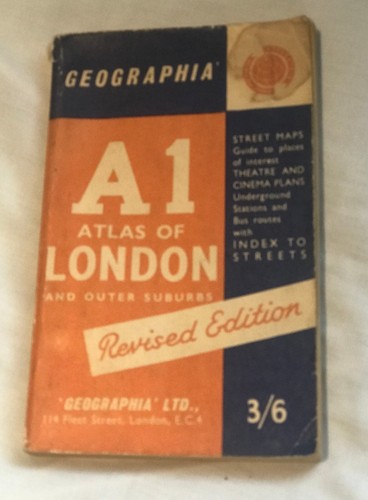 Vintage geographia atlas of - atlas,