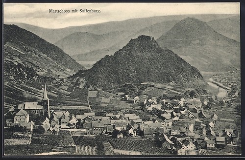 Mayschoss ortsansicht mit - mayschoss,,