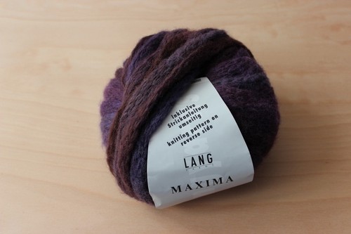 Lang yarns maxima - maxima, lilatöne