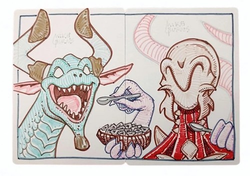 Mtg artist proof mike burns - mtg,