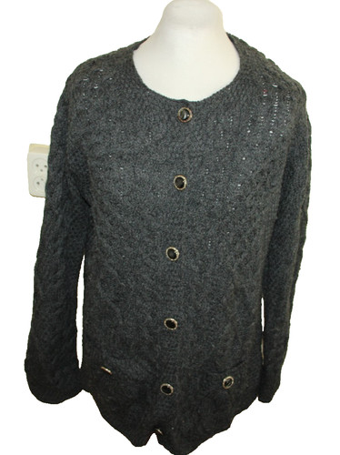 Aran crafts damen strickjacke - aran,