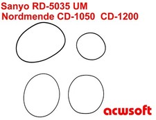  Riemen Belts for Sanyo