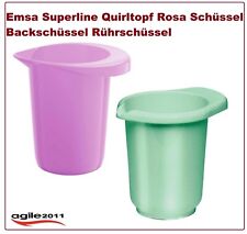 Emsa Superline Quirltopf Rosa Oder Mint Schüssel Backschüssel Rührschüssel