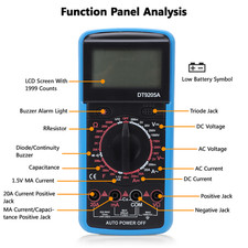 DT9205A Digital Multimeter