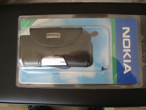 Original nokia leder tasche - nokia,