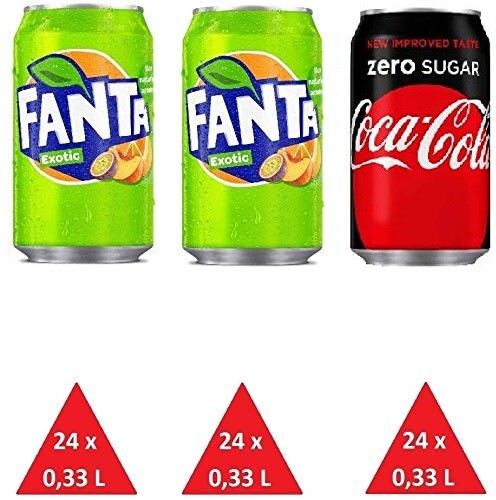 Coca cola zero 33l - coca,