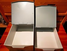 Original Bank-Schliessfach-Boxen, Kunststoff