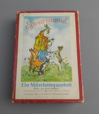 DDR Kartenspiel Quartett VEB Altenburg vollständig original verpackt 50er Jahre