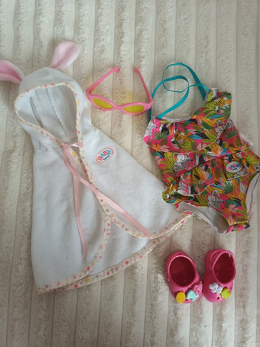 Baby born sommerset badeponcho - baby,