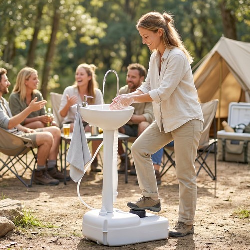 Outsunny camping waschbecken - outsunny,