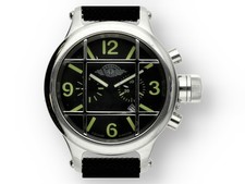 Original Vostok Moscow Classic Herren Chronograph in Edelstahl