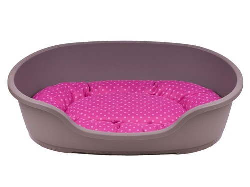 Hundebett hundekorb taupe - hundekorb, +