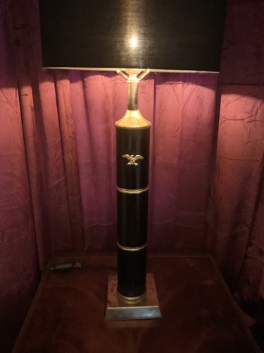 Militaria antike tischlampe - militaria,