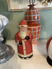 Antiker Weihnachtsmann Vintage Alt Pappmache Weihnachtsmann Pappmache