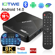 Smart TV BOX Android14 8K Ultra 128 GB 1000M WIFI Media Player Octa Core HDR new