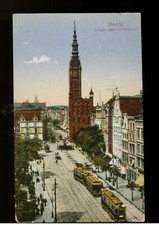 1934 Danzig color postcard