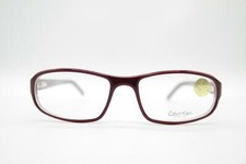 Calvin Klein CK7808 611 Weinrot oval Brille Brillengestell eyeglasses Neu
