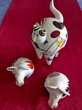 Kleine Katze + 2 Mäuse - Villeroy & Boch - als 3er Set - Porzellan - neuwertig