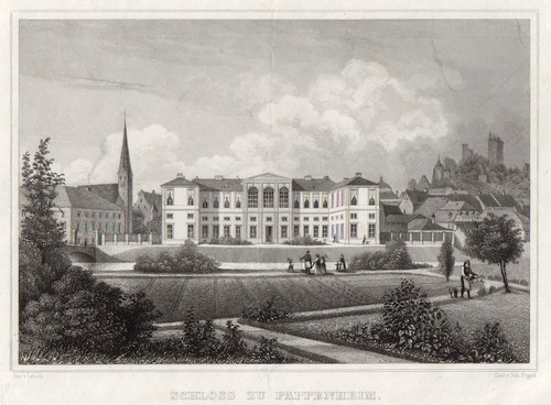 Pappenheim schloss original - schloss,