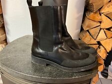 Angulus Chelsea Ankle Stiefeletten Stiefel Leder Schwarz Gr.42 wie neu