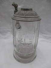 Biedermeier bierglas bierkrug - bierglas,