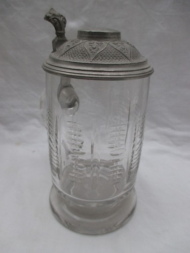 Biedermeier bierglas bierkrug - bierglas,